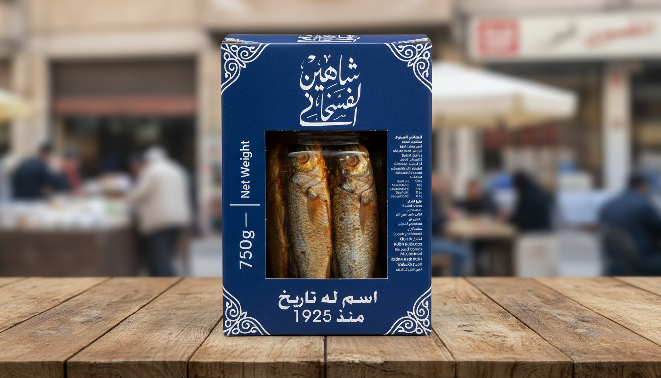 علبه فسيخ 750 جم